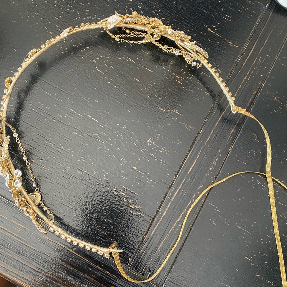Twig & Honey wedding head piece.